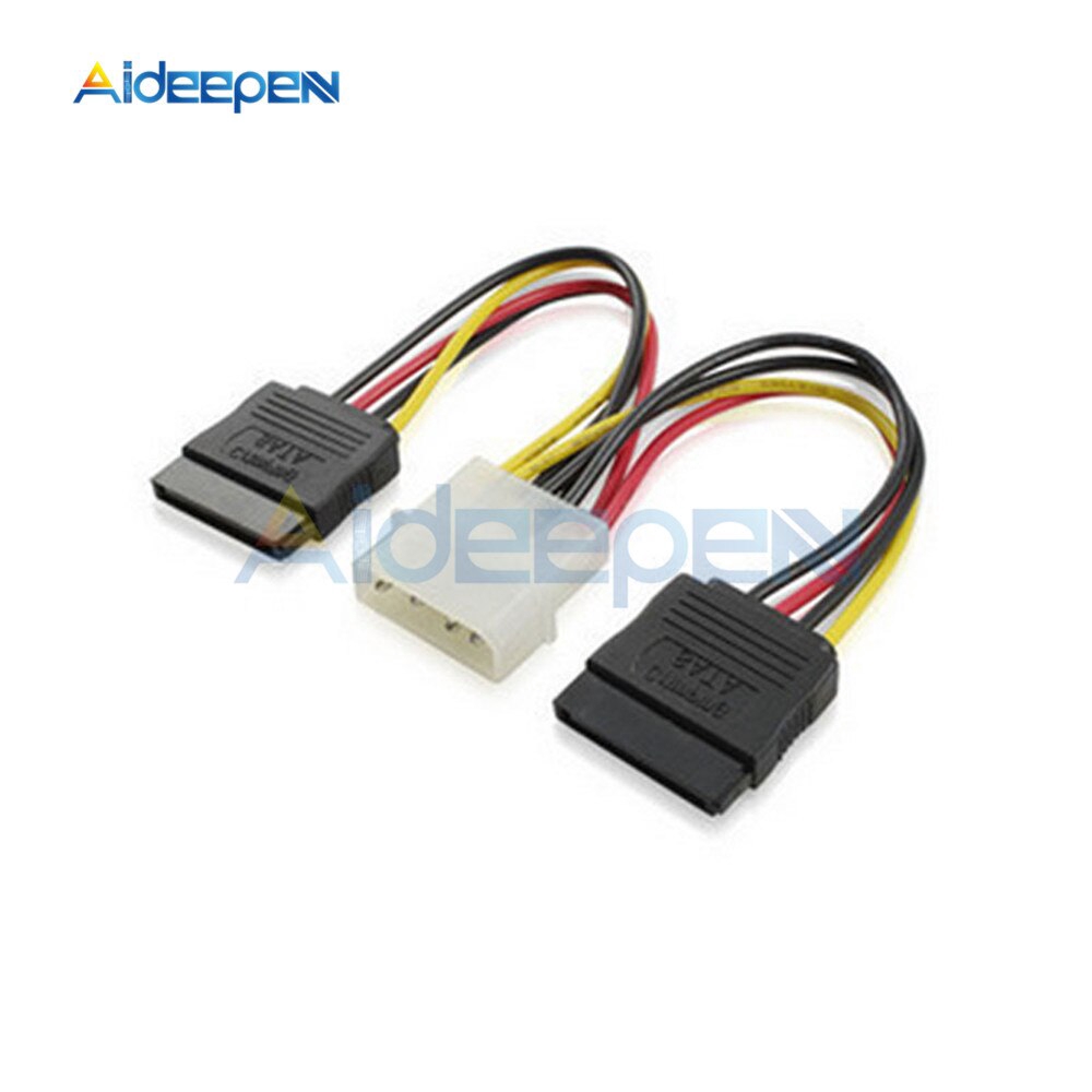 Cáp Chuyển Đổi Ổ Cứng 4 Pin Ide Molex Sang 2 Serial Ata Sata Y