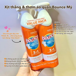 XỊT THẲNG VÀ THƠM QUẦN ÁO BOUNCE