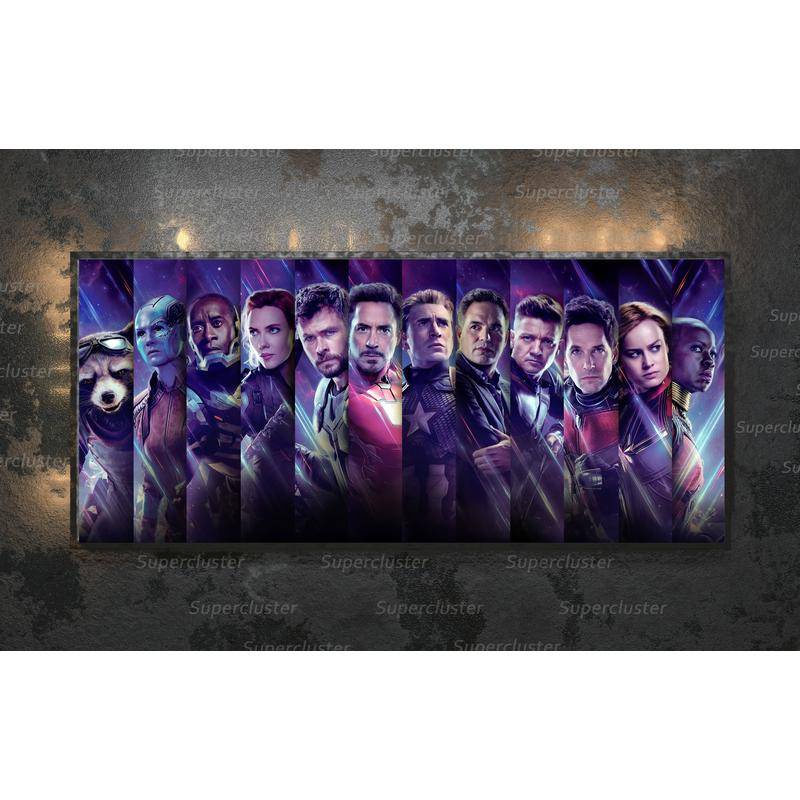 Marvel Tranh Treo Tường Trang Trí In Hình Siêu Anh Hùng