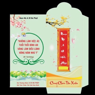 Combo 10 Bao Lì Xì In Nam Mô A Di Đà Phật