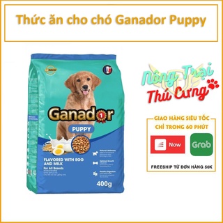 Thức ăn cho chó con Ganador vị Trứng và Sữa - Egg and Milk 400 gram | Hạt Cho Chó Ganador