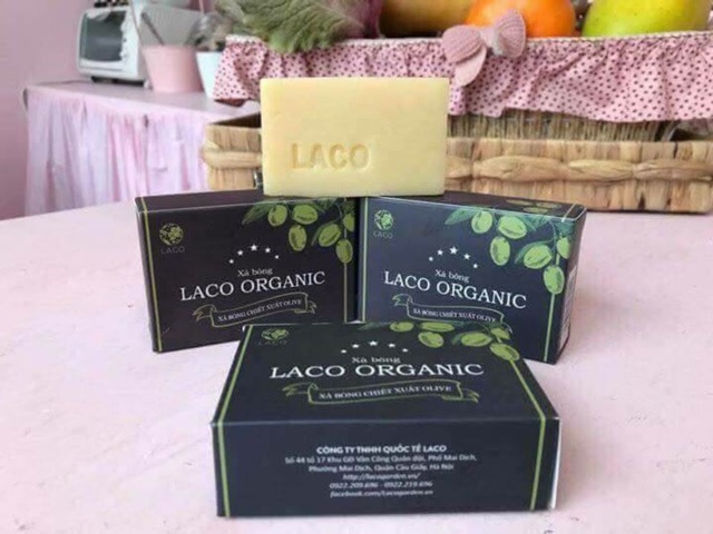 xà bông organic Laco