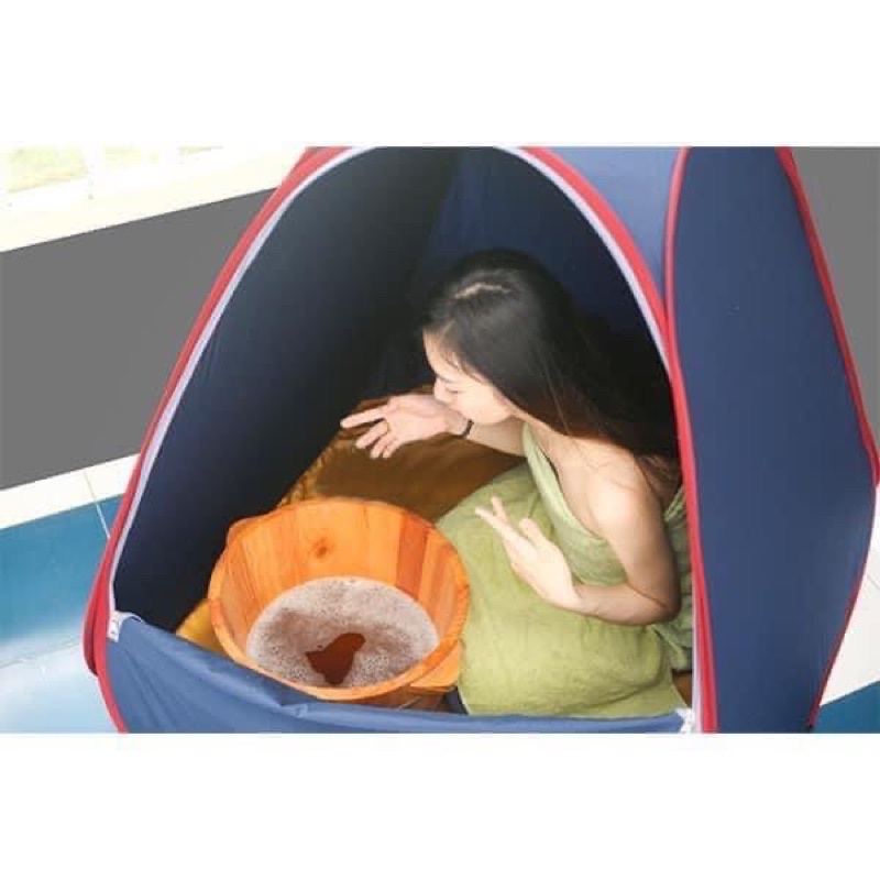 Lều Xông Hơi tự bung gấp gọn tại nhà, tiện lợi, tăng cường sức khoẻ