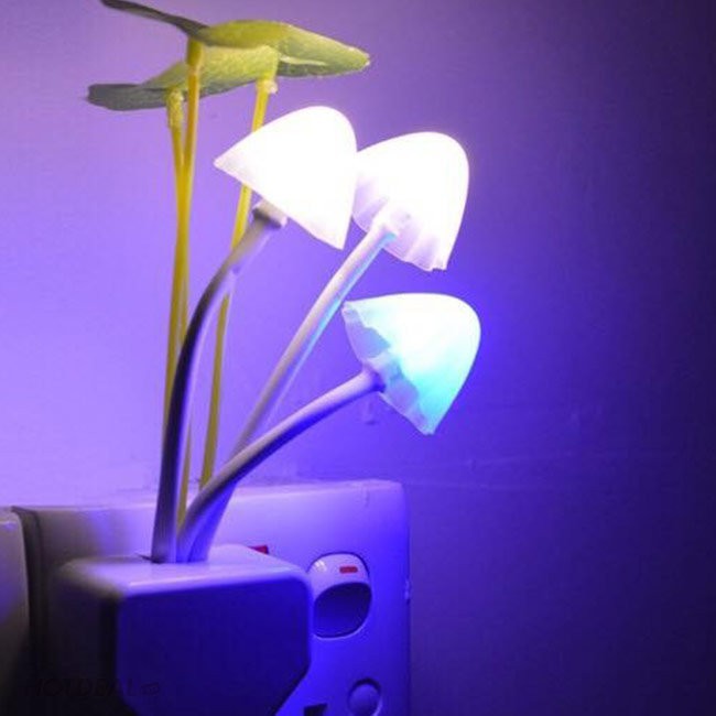 Đèn ngủ hình nấm cảm biến tự động tắt mở thông minh - Hàng có sẵn