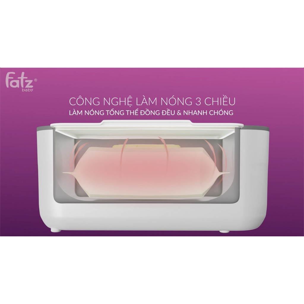 Máy Ủ Ấm Khăn Giấy Ướt Fatz Baby (CHÍNH HÃNG) CHO BÉ (FB7200MX)