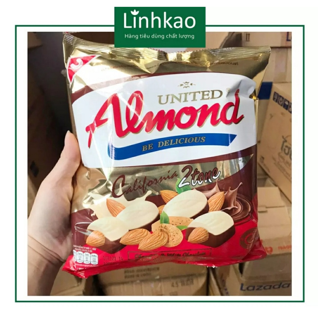Kẹo Socola Hạnh nhân Almond Thái Lan 275g [Có 4 vị ]