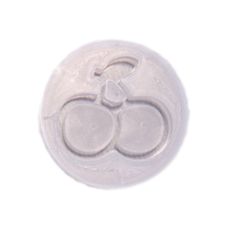 Khuôn Silicone Làm Mặt Dây Chuyền Hình Quả Cherry Phối Cát Lún Xinh Xắn