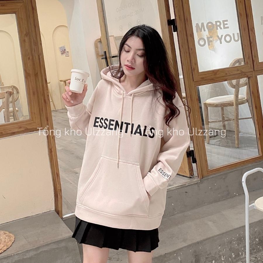 Áo Hoodie Essentials Chất Nỉ Bông Cao Cấp Dày Dặn | BigBuy360 - bigbuy360.vn