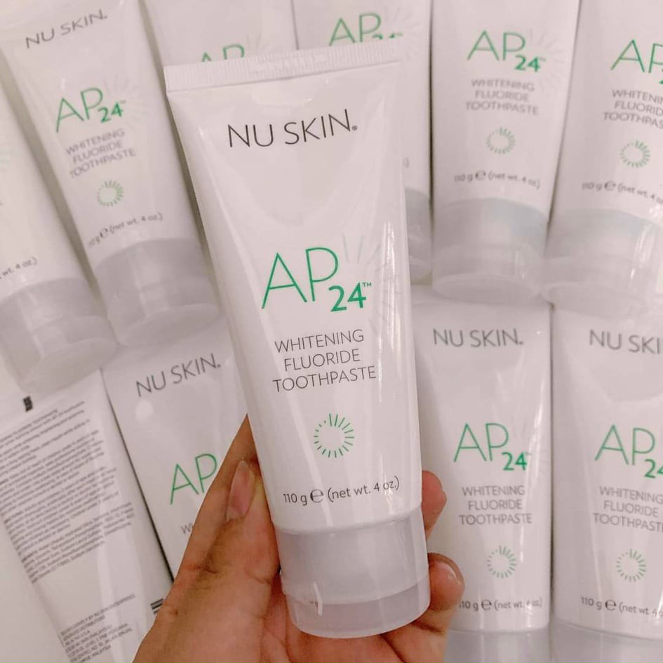 [Mẫu Mới] Kem đánh răng Nuskin AP24 giúp răng trắng sáng vượt trội hơn sau 1 tuần sử dụng