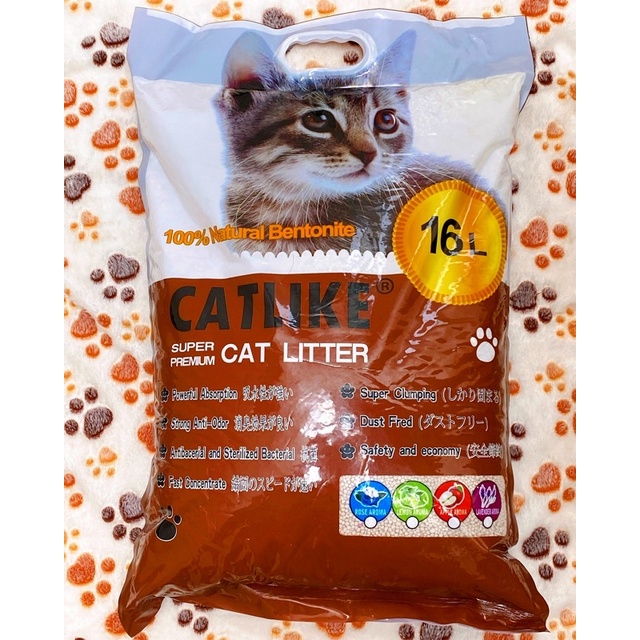 CATLIKE Cát Vệ Sinh Cho Mèo 15L 16L⚡CHỈ 1 NGÀY⚡- Mùi chanh / táo / cafe - PET&amp;JOI