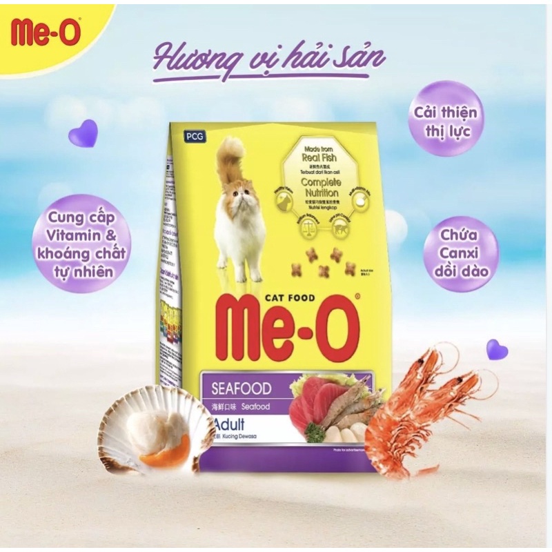 Thức ăn cho mèo Me-O Gói 350gr