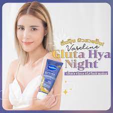Sữa dưỡng thể trắng da Vaseline 10x Gluta HYA Over Night