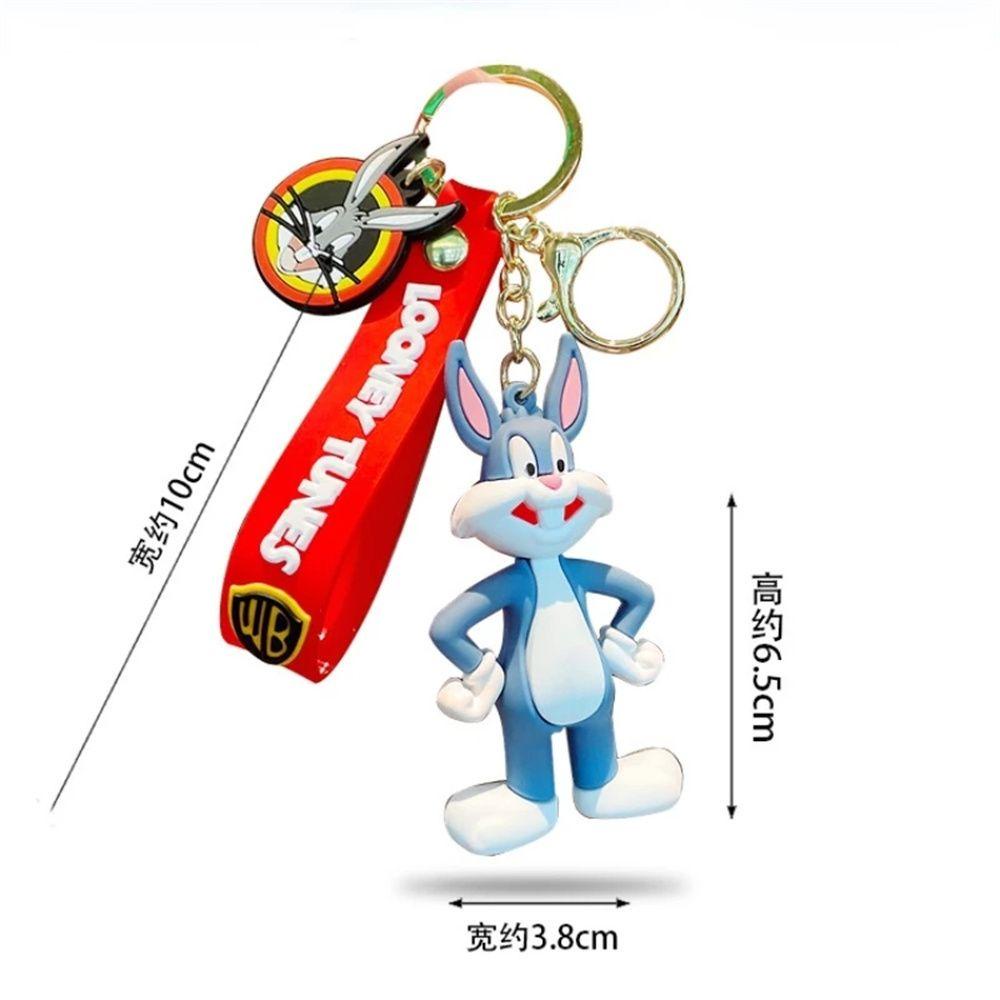 LANFY Móc Khóa Hình Thỏ Bunny Xinh Xắn Dành Cho Các Cặp Đôi