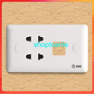 Mặt 2 ổ và 1 lỗ Sino S19