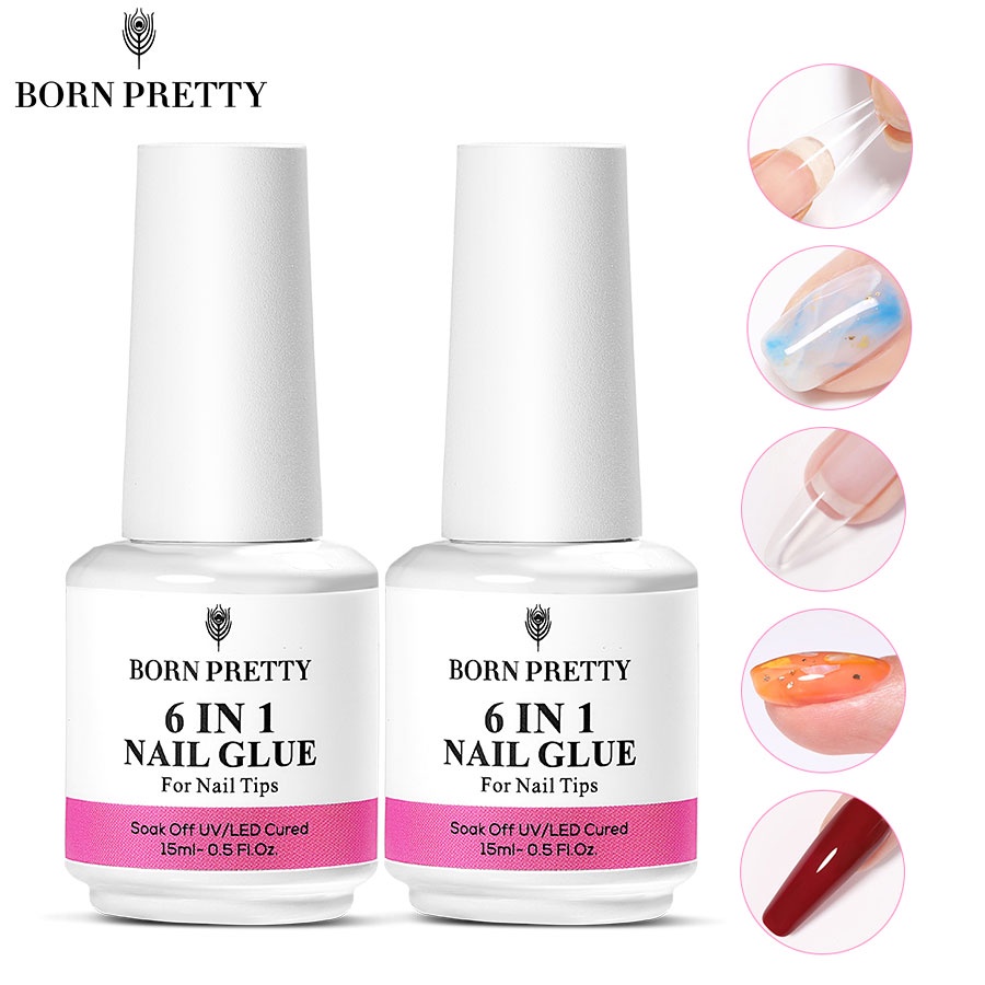 Sơn Gel Móng Tay 6 Trong 1 Born Pretty Sơn 6 In 1 15Ml Dụng Cụ Làm Móng
