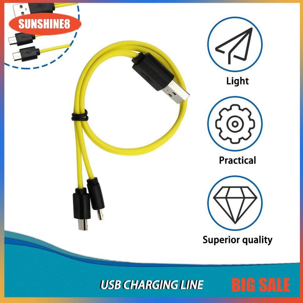 【SUN】[NEW]ZNTER One Drag 1/2/3/4 Micro USB Charging Cable for USB Rechargeable Batteries