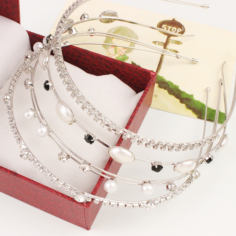 Cài tóc đính đá thời trang thanh lịch dành cho nữ