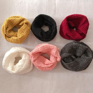 Khăn Len Nam Nữ Ống Cuốn 2 Vòng - Khăn Len Nhiều Màu
