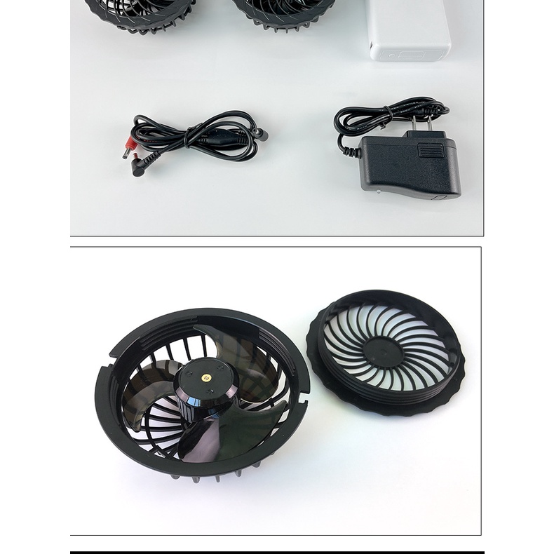 Phụ Kiện Áo Điều Hoà Chính Hãng KITO PRO Pin 25.000mAh Chạy 12 - 15 Tiếng, BH 12 Tháng