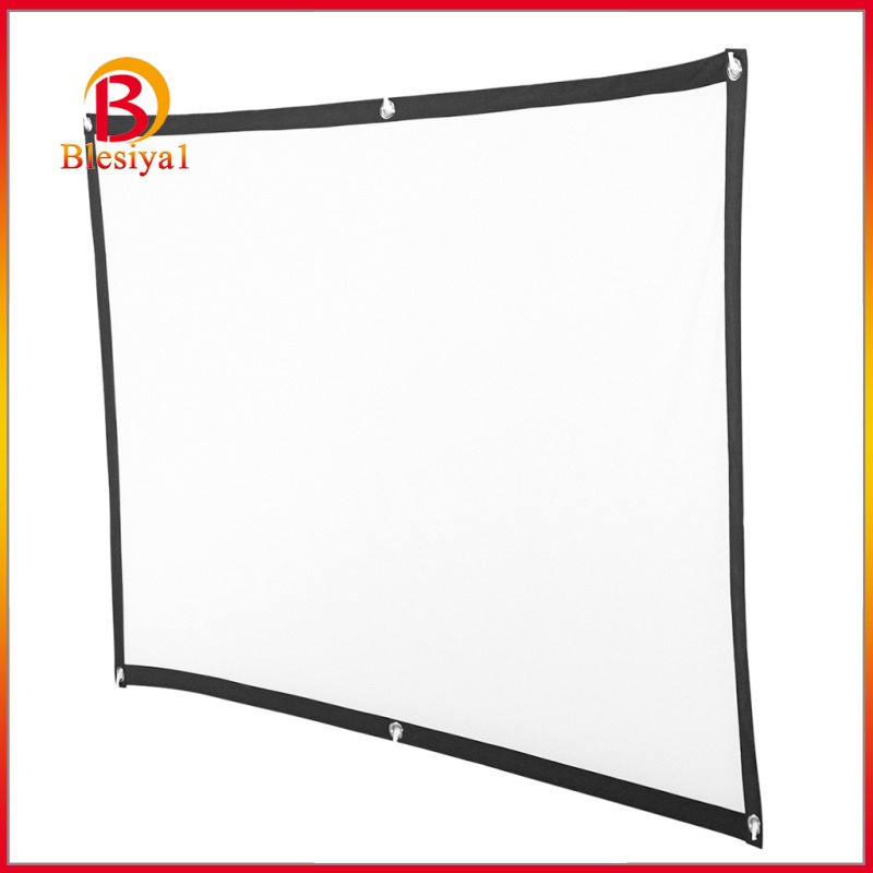 [BLESIYA1] Soft Projector Screen High Contrast Collapsible Hanging Hole Grommets 16:9 | BigBuy360 - bigbuy360.vn