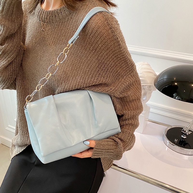 Túi đeo một bên vai hình đám mây cỡ nhỏ thời trang