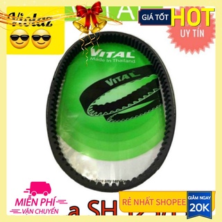 Dây curoa SH nhập Ý, DyLan Ps @ hàng Thái (có thể thay thế Honda Shvn Vn, dây đai truyền động ly hợp A còng móc Vital