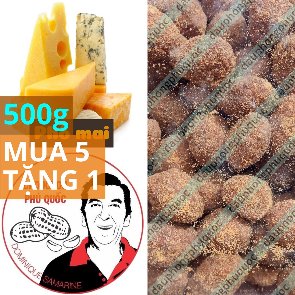 🧀 Đậu phộng phủ phô mai CHOUCHOU PHÚ QUỐC ÔNG TÂY - hũ 500g
