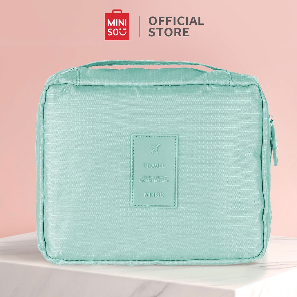 Túi đựng mỹ phẩm du lịch Miniso nhỏ gọn, tiện lợi