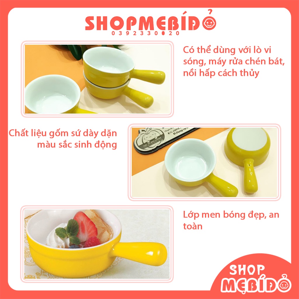 Bát Gáo Gốm Sứ Cho Bé Ăn Dặm Kiểu Nhật 80ml