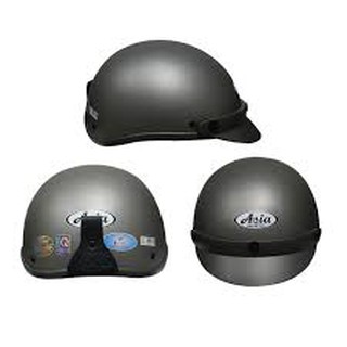 Nón bảo hiểm Asia chính hãng 100% đen mờ