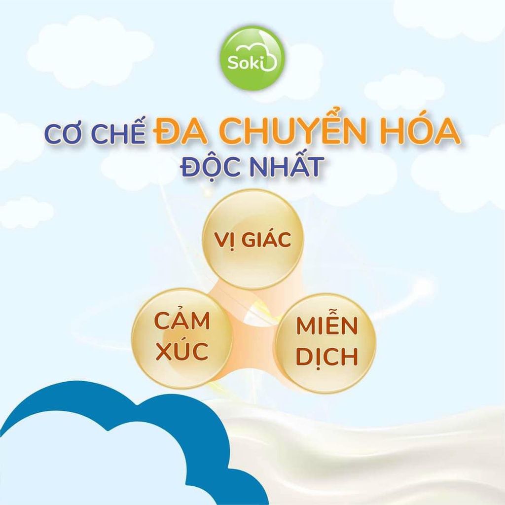 Soki Deli cho trẻ Ăn Ngon hết ốm, bứt tốc Tăng Cân (1 Hộp x 18 Gói x 4g)
