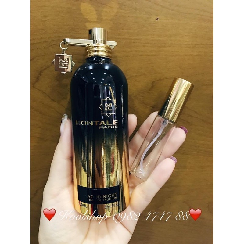 🫐MẪU THỬ🫐Nước Hoa Motale Aoud Night Eau De Parfum