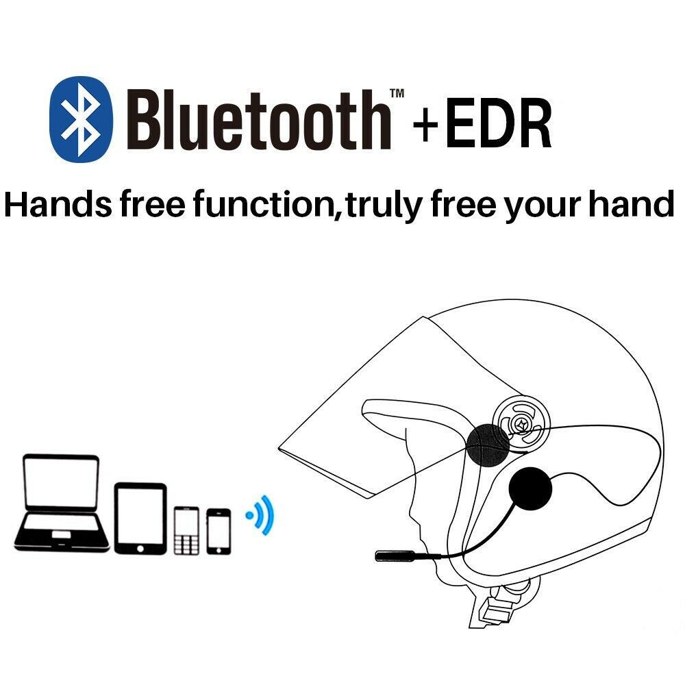 Bộ Nón Bảo Hiểm Tích Hợp Tai Nghe Bluetooth Tiện Lợi