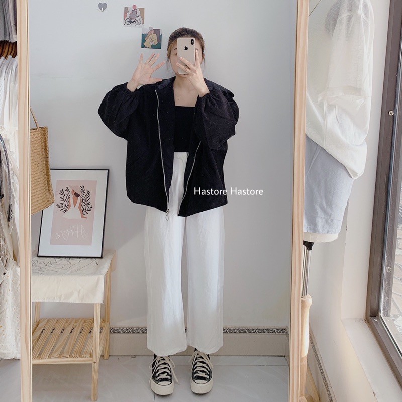 Áo khoác nỉ lì 2 lớp ( ảnh thật tự chụp ) | BigBuy360 - bigbuy360.vn