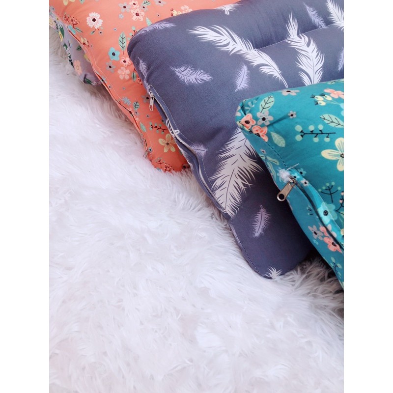 1 Đôi Gối matxa vỏ Cotton người lớn 100% kích thước 45-65cm