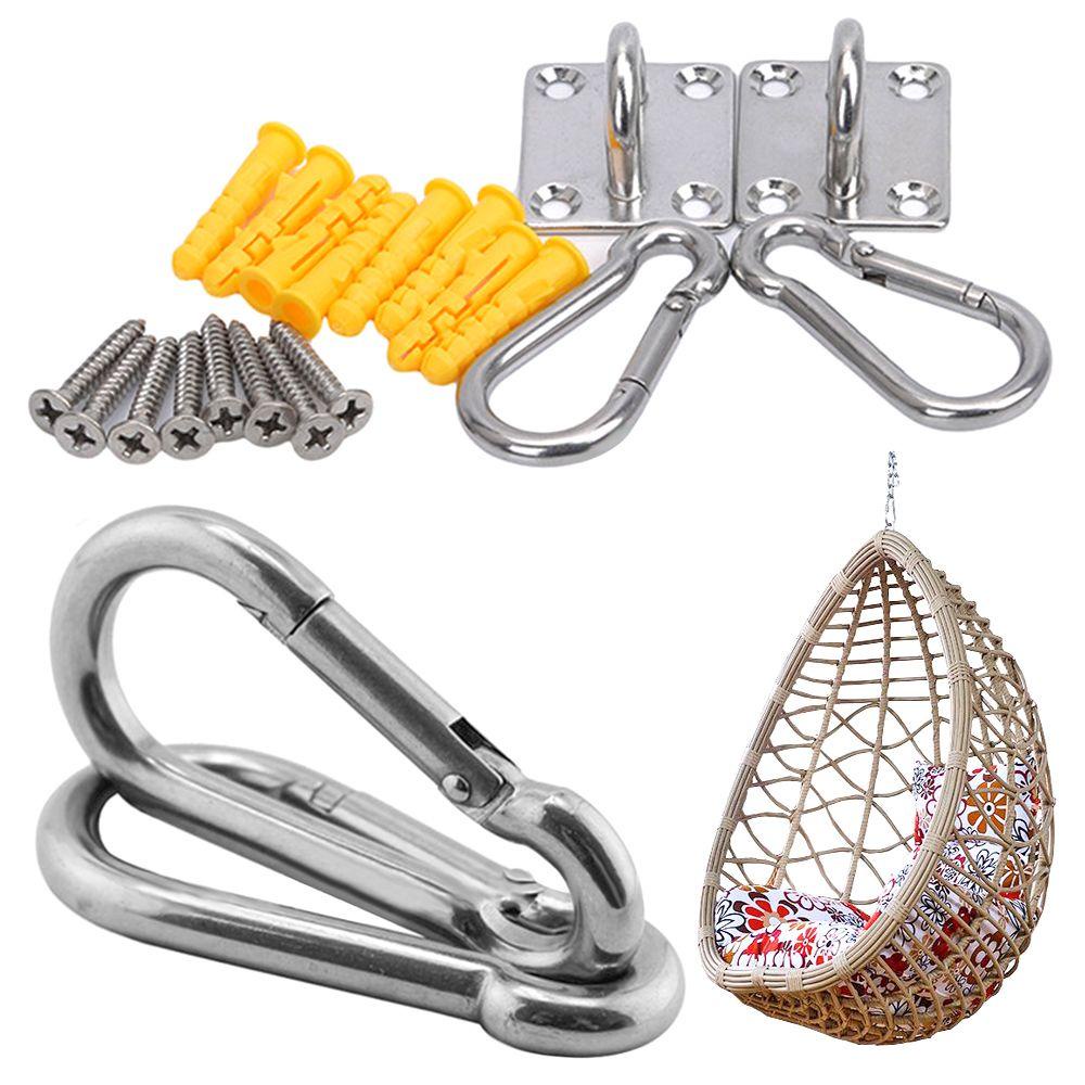 MUVAKO Bộ 2 Móc Treo Võng Tập Gym / Thể Hình Ngoài Trời