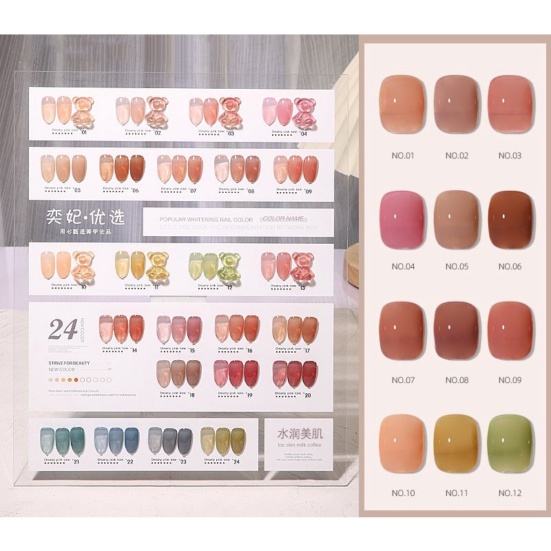 Hot Hit 24 Màu Thạch - Sơn Gel Angel