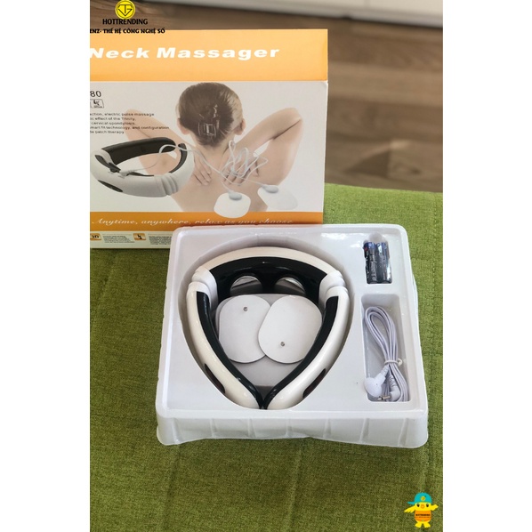 Máy Massage Cổ Vai Gáy- HX-5880, Ngăn Ngừa Thoái Hóa Đốt Sống Cổ