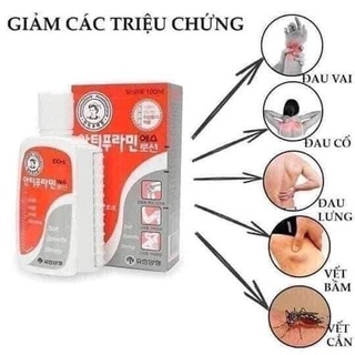 PQS - Dầu Nóng Hàn Quốc Antiphlamine 100ml