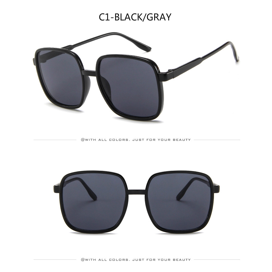 Kính Mát Gọng Lớn Phong Cách Hàn Quốc Cho Nam Và Nữ