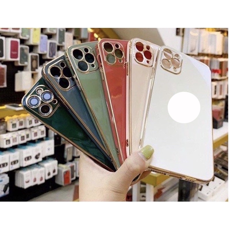 Ốp SILICON lưng bóng ĐỘ IP12 cho iPhone 6 -> 11ProMax