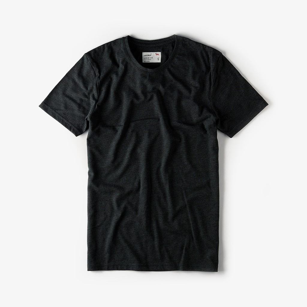 Áo thun nam phông trơn Casual 1st cổ tròn tay ngắn cộc, 100% cotton thoáng mát, thích hợp đi làm, đi chơi, du lịch | BigBuy360 - bigbuy360.vn