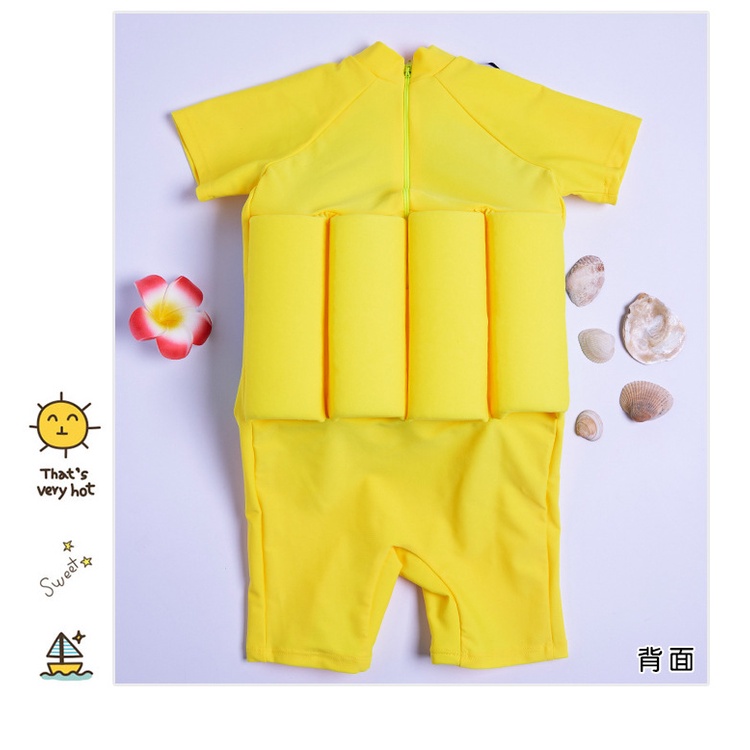 Đồ bơi bé gái có kèm phao hình mèo dang liền thân cho trẻ em_BG17