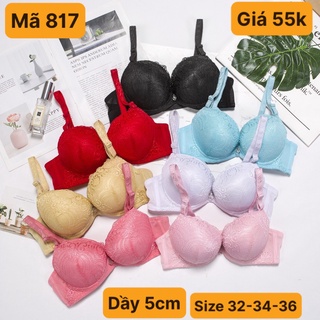 Áo ngực ren mút dày siêu nâng ngực đẹp mã 817