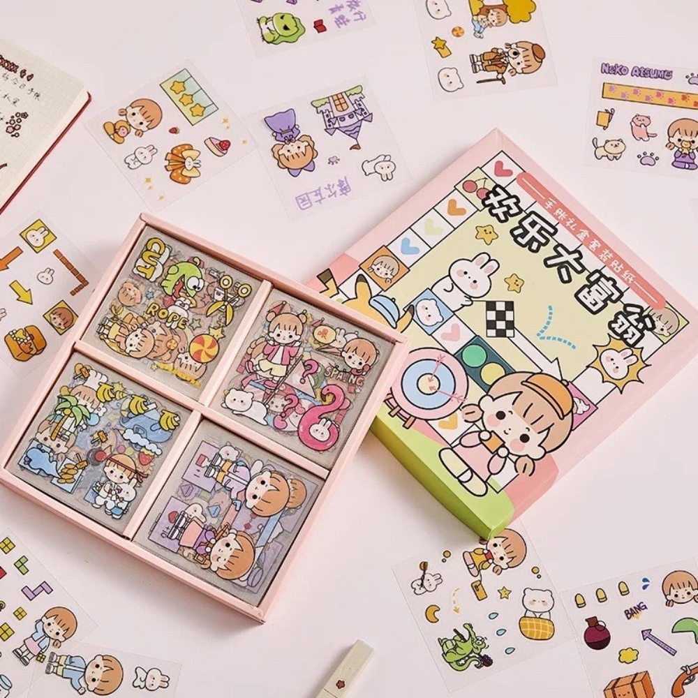 1 Tấm Sticker Cute Dán Trang Trí Tai Nghe HeadPhone HAVIT i62, H633BT, Soul Ultra Wireless Dynamic Bass