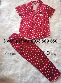 SET ĐỒ BỘ LỤA SATIN SIZE XL