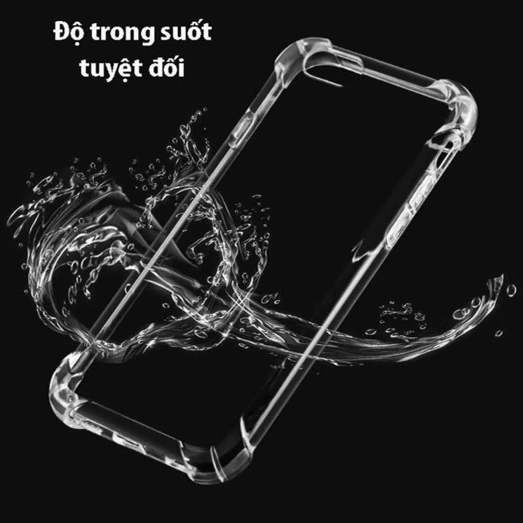 Ốp lưng iphone chống sốc - chống va đập - trong suốt