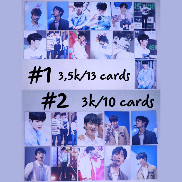 (Có sẵn) Sale set card Jonghyun