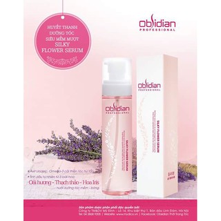 Huyết thanh dưỡng tóc siêu mềm mượt Obsidian Hàn Quốc (Silky Flower Serum)