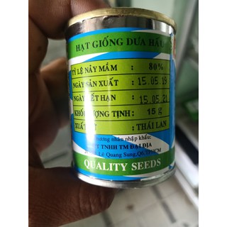 Hạt giống dưa hấu Thái Lan lon 15gam